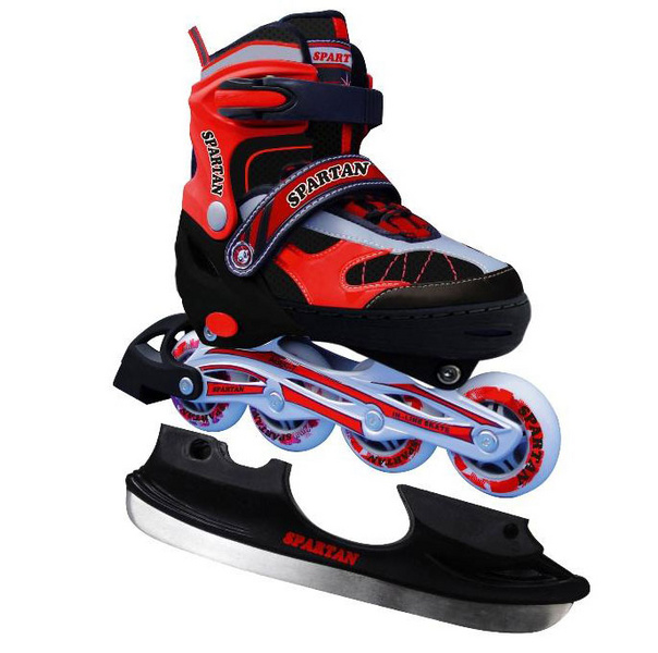 Brusle SPARTAN 2v1 černé