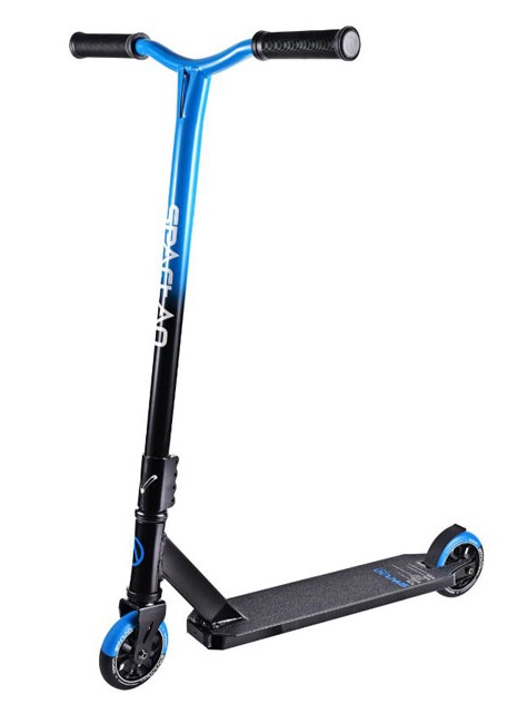 Koloběžka freestyle SPARTAN STUNT PROFESIONAL černá