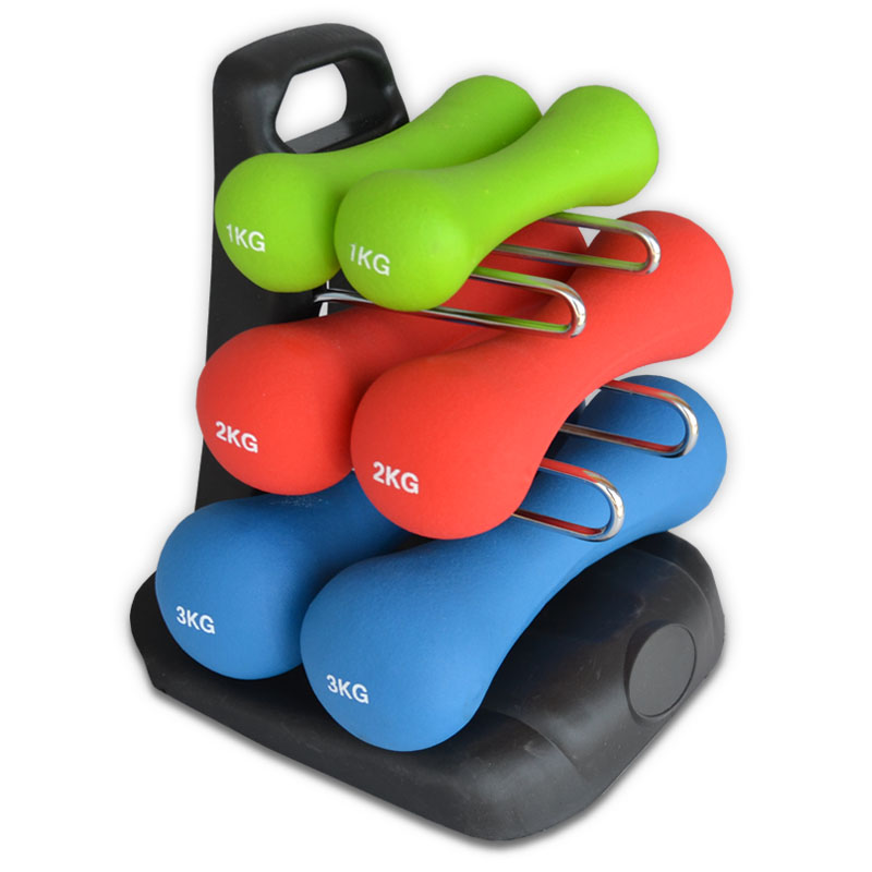 Set neoprenových činek Spartan 12kg